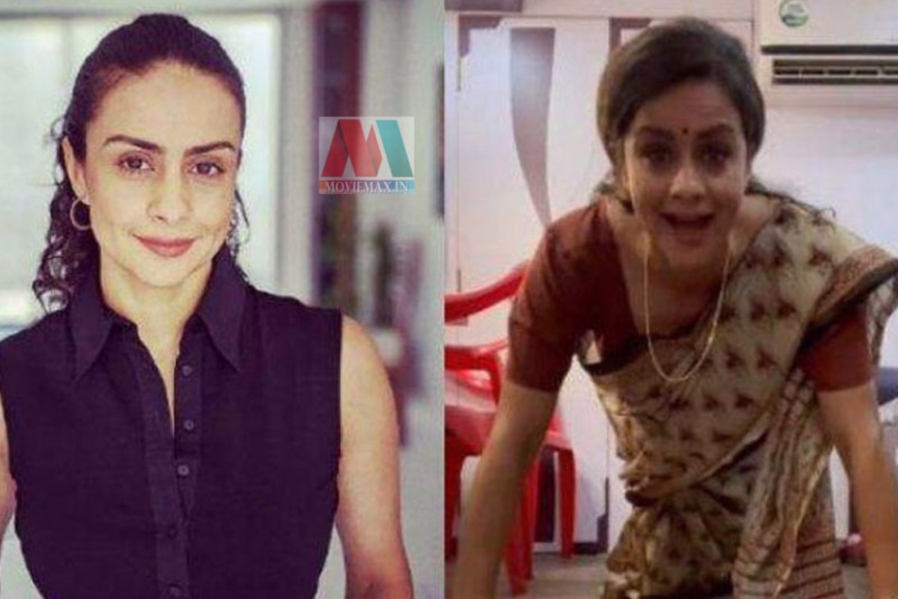 സാരിയില്‍ പുഷ് അപ്  ചെയ്യ്തു ബോളിവുഡ് താരം